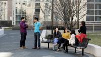 Students at the College of Dental Medicine.